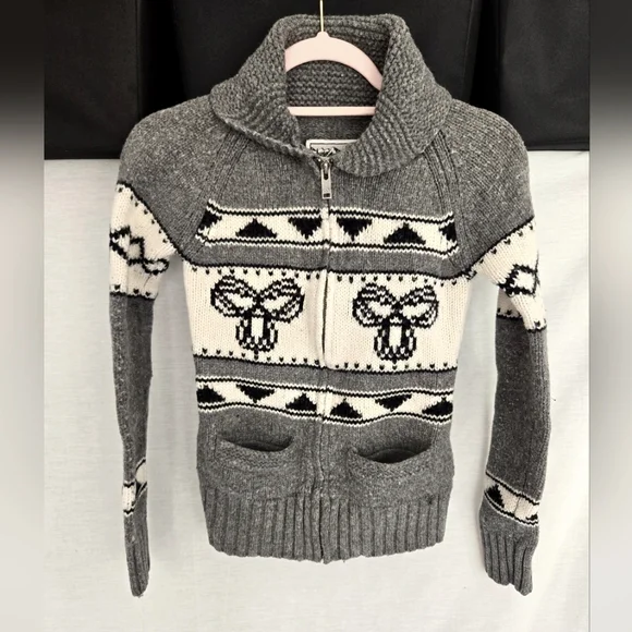 TNA Classic Knit Zip up sweater - Picture 1 of 12